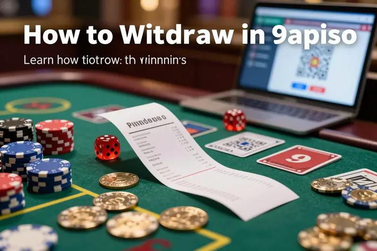 How to Withdraw in 9apiso